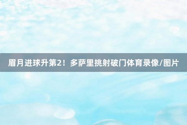 眉月进球升第2!多萨里挑射破门体育录像/图片
