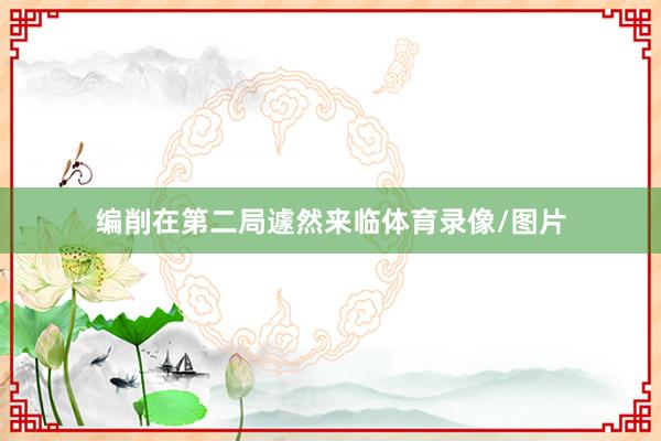 编削在第二局遽然来临体育录像/图片