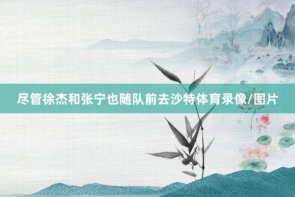 尽管徐杰和张宁也随队前去沙特体育录像/图片