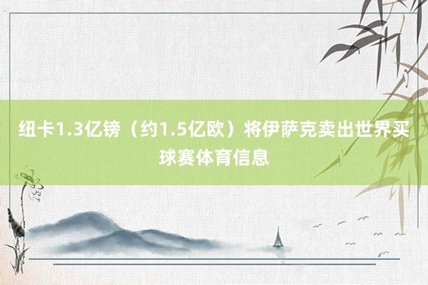 纽卡1.3亿镑（约1.5亿欧）将伊萨克卖出世界买球赛体育信息