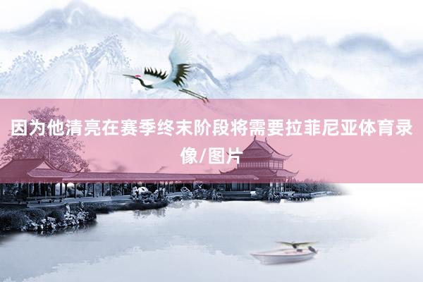 因为他清亮在赛季终末阶段将需要拉菲尼亚体育录像/图片
